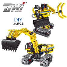 DWI Dowellin DIY Large Remote Control Car With Building Block Toy